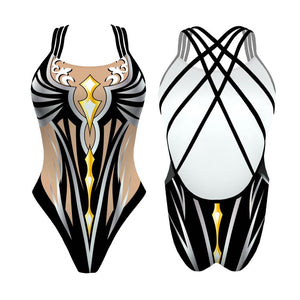 Turbo Women's Artistic Swim Suit F035 Lycra