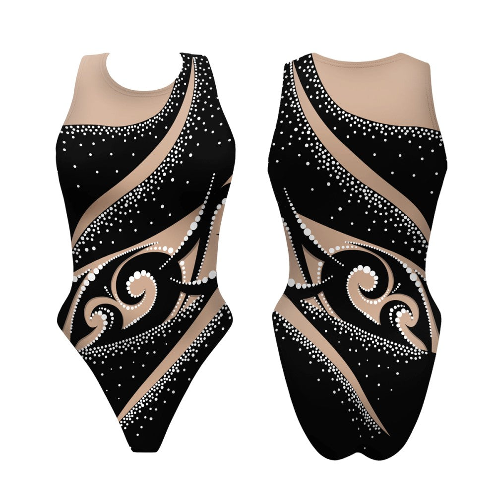 Turbo Women's Artistic Swim Suit H004 Lycra