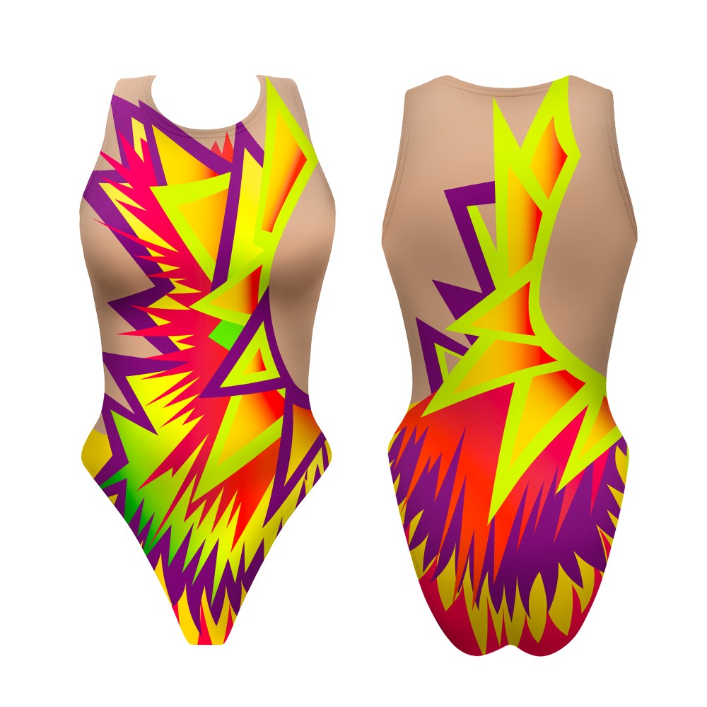 Turbo Women's Artistic Swim Suit H006 Lycra