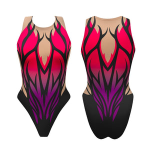 Turbo Women's Artistic Swim Suit H008 Lycra