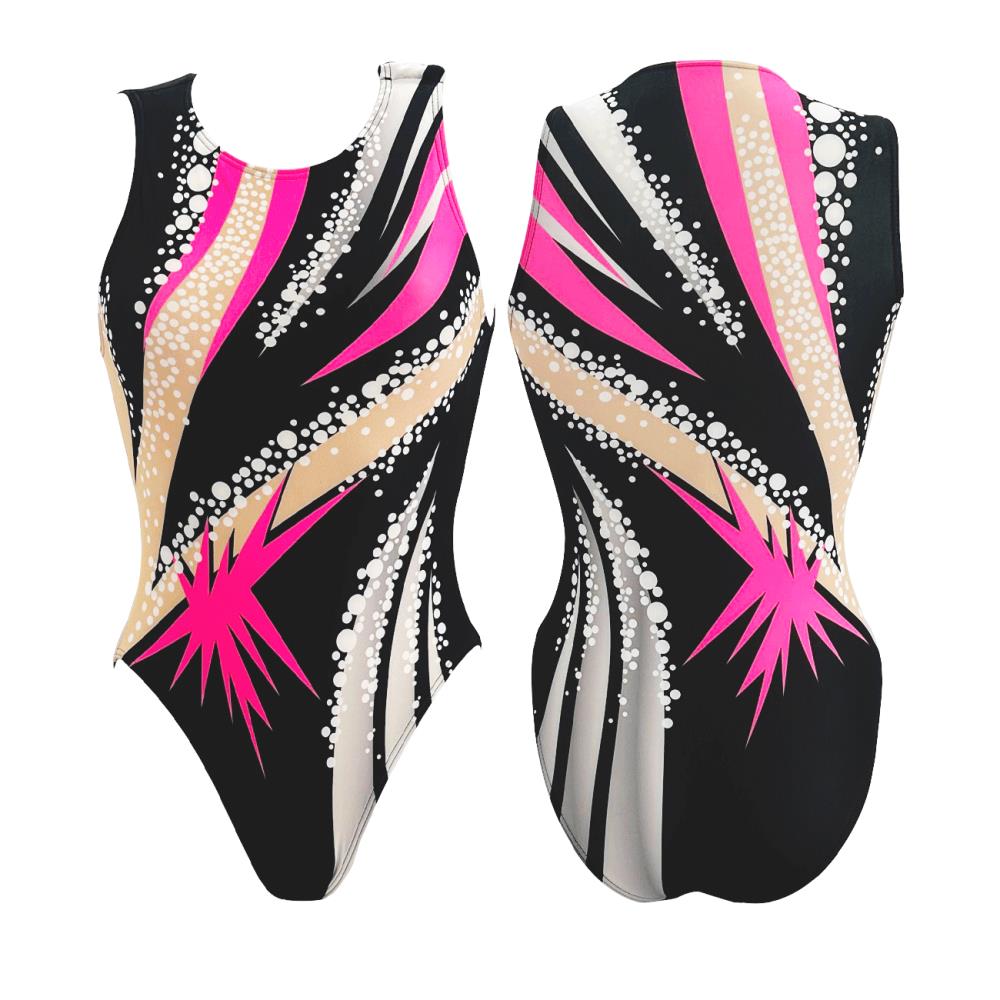 Turbo Women's Artistic Swim Suit H010 Lycra