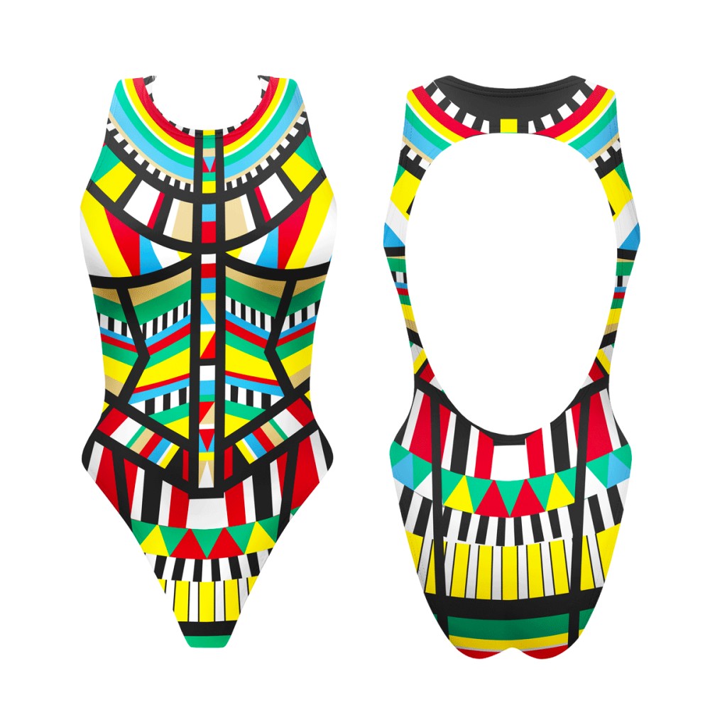 Turbo Women's Artistic Swim Suit Hy002 Lycra