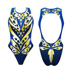 Turbo Women's Artistic Swim Suit Hy004 Lycra