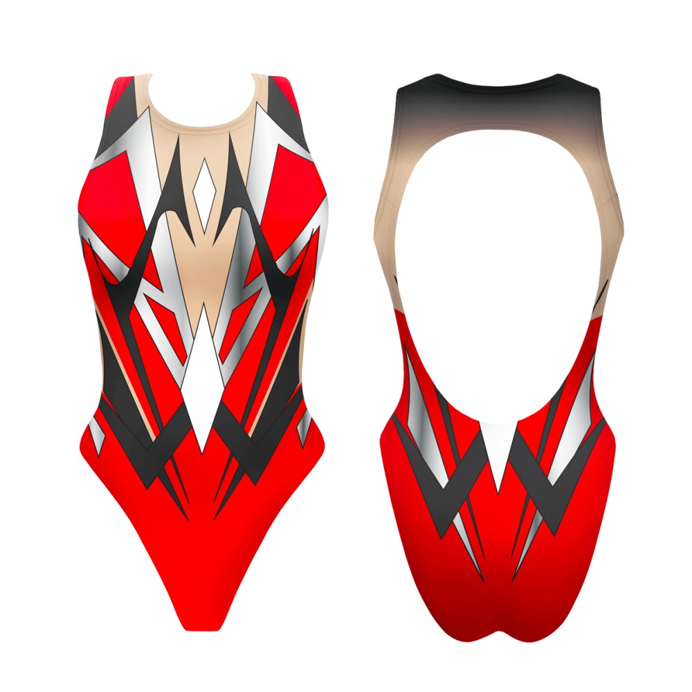 Turbo Women's Artistic Swim Suit Hy005 Lycra