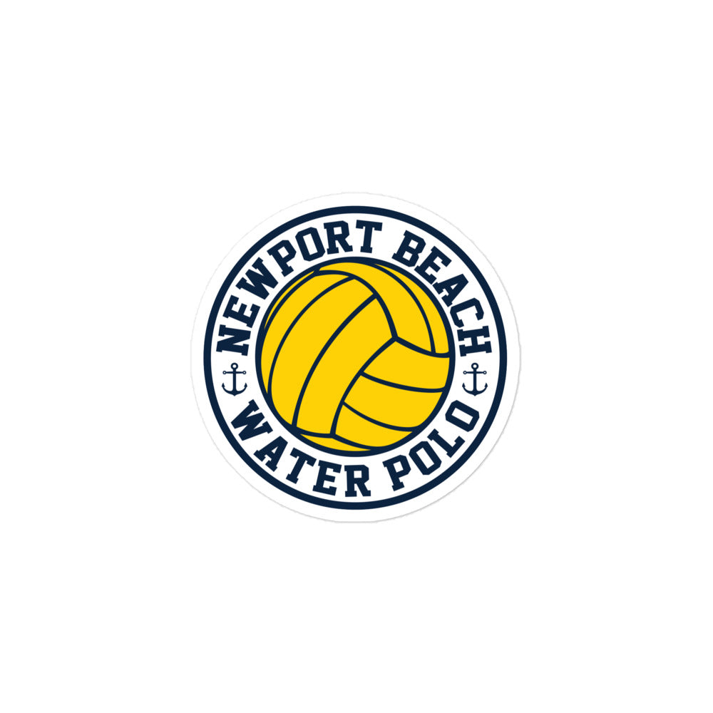 Newport Team Store - Newport Beach WPC Bubble-free stickers