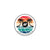 Kap7 Pink Sunset Logo Bubble-free stickers