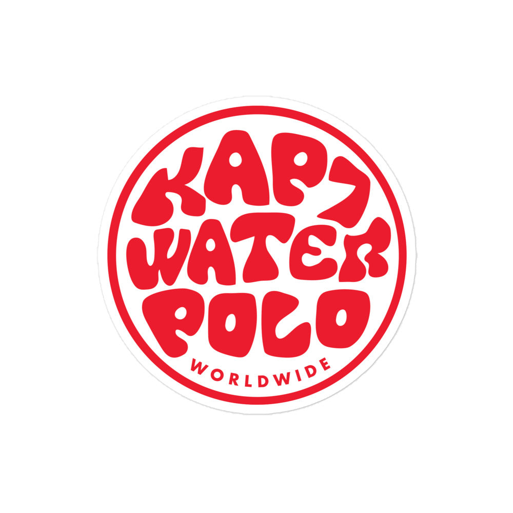 Kap7 Surf Logo Bubble-free stickers