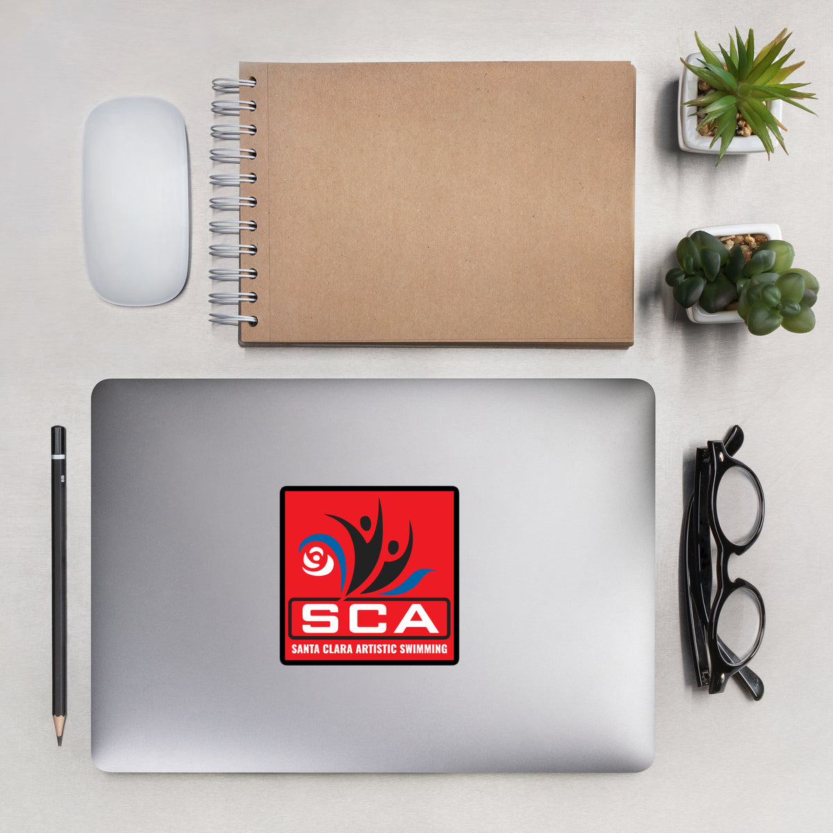 SCA 5x5 Red Sticker