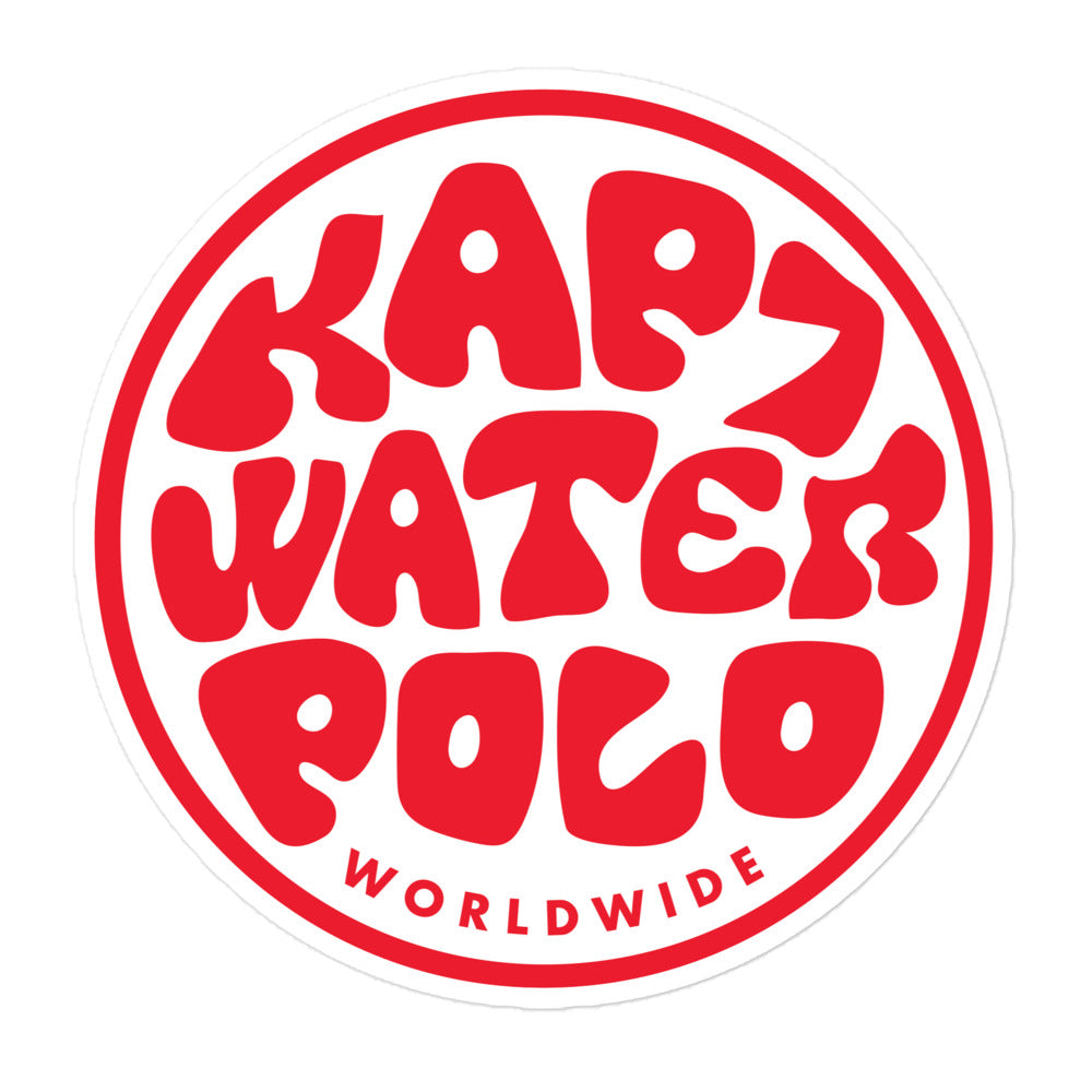 Kap7 Surf Logo Bubble-free stickers
