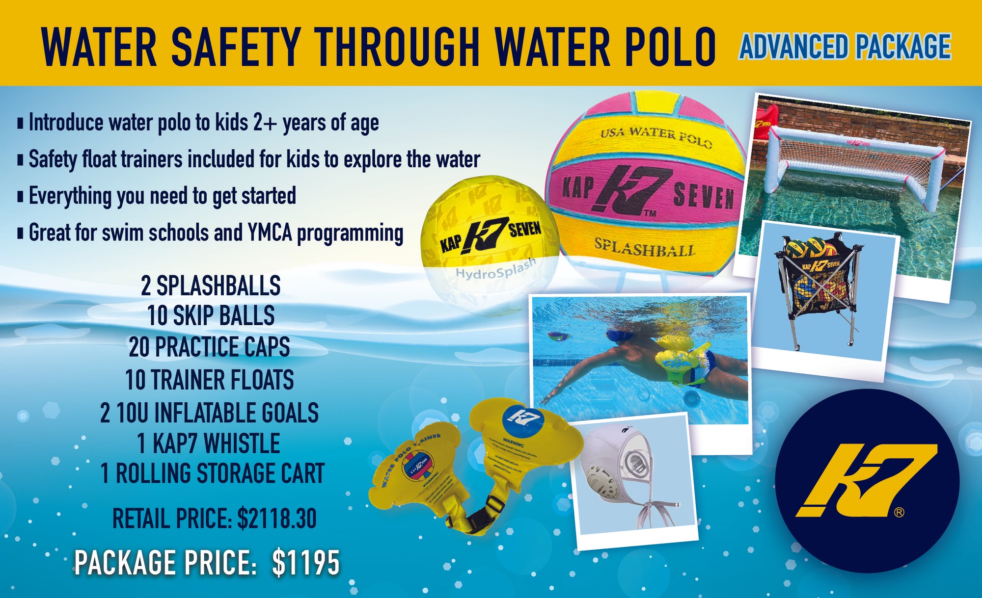 Water Safety Through Water Polo Advanced Package