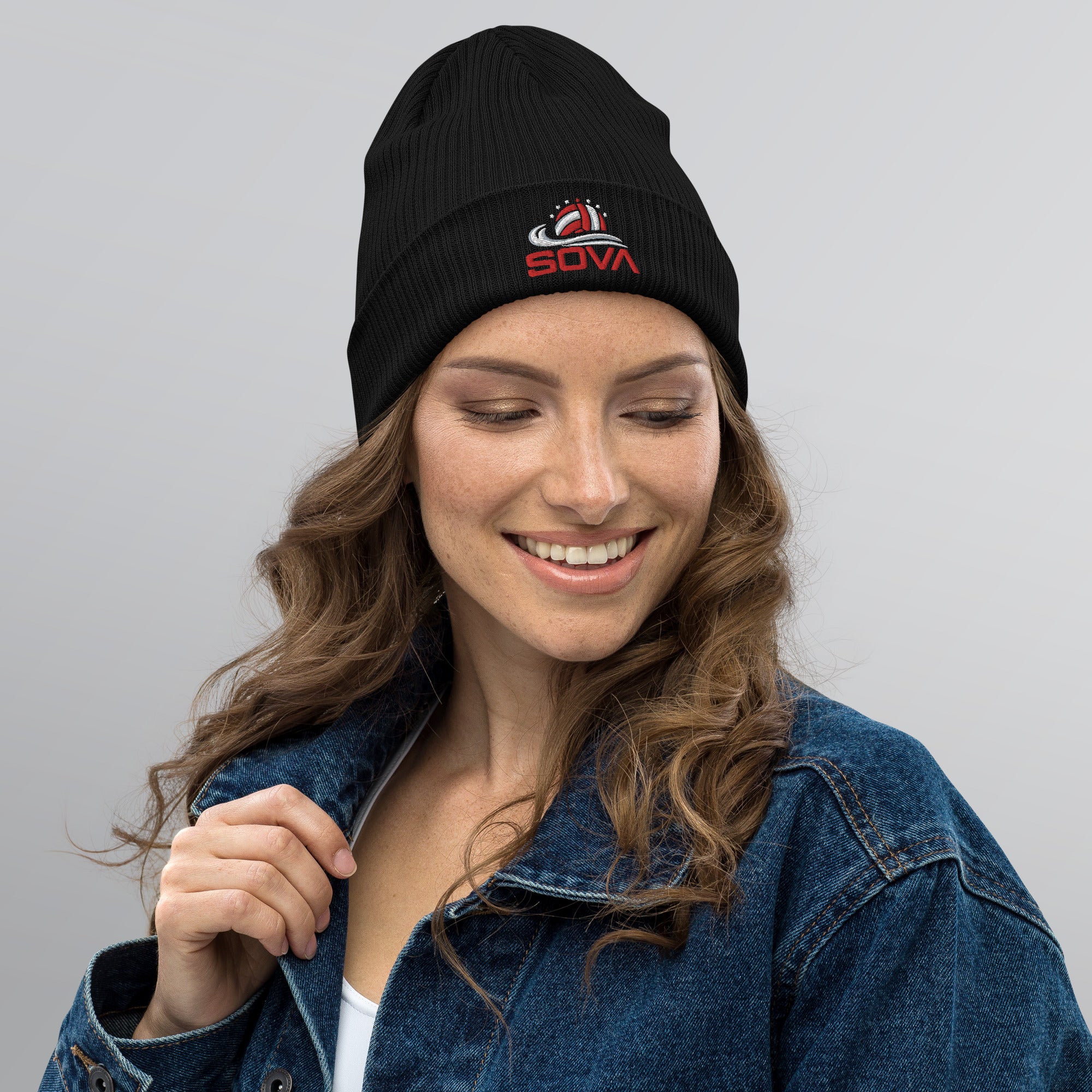 SOVA WPC Organic ribbed beanie