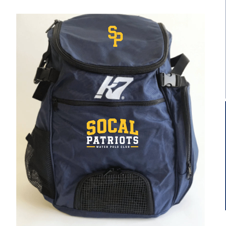 SOCAL Patriots - Hydrus II Backpack With Last Name