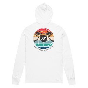 KAP7 Pink Sunset Hooded LS