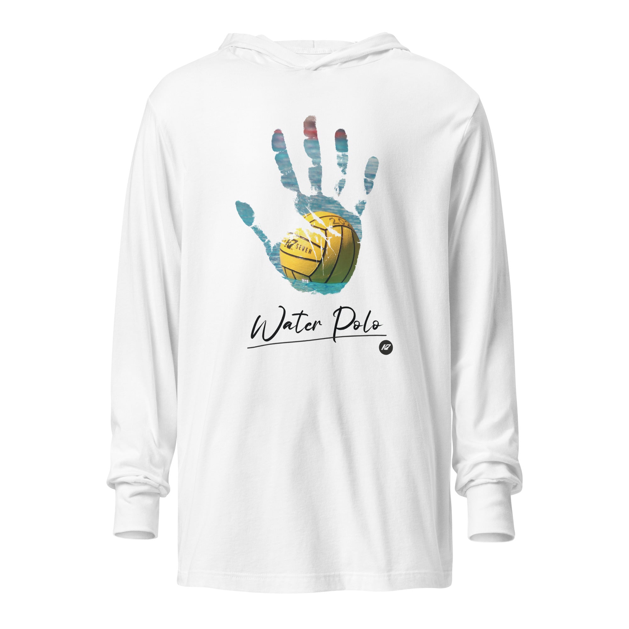 K7 Hand Print Hooded LS