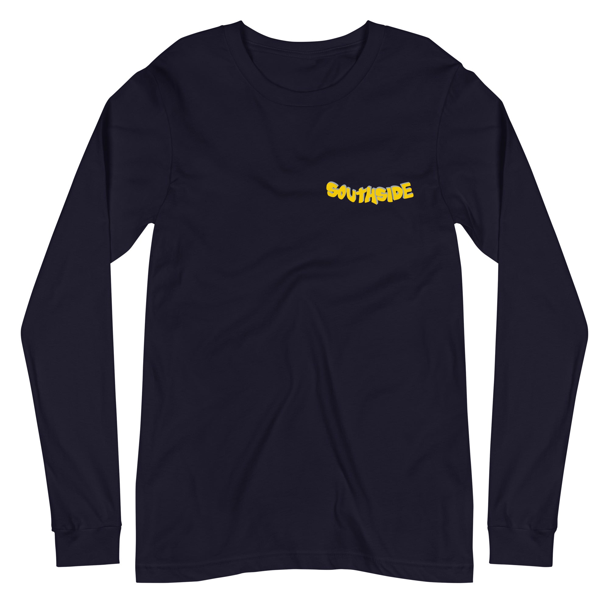 Southside Unisex Long Sleeve Tee Navy