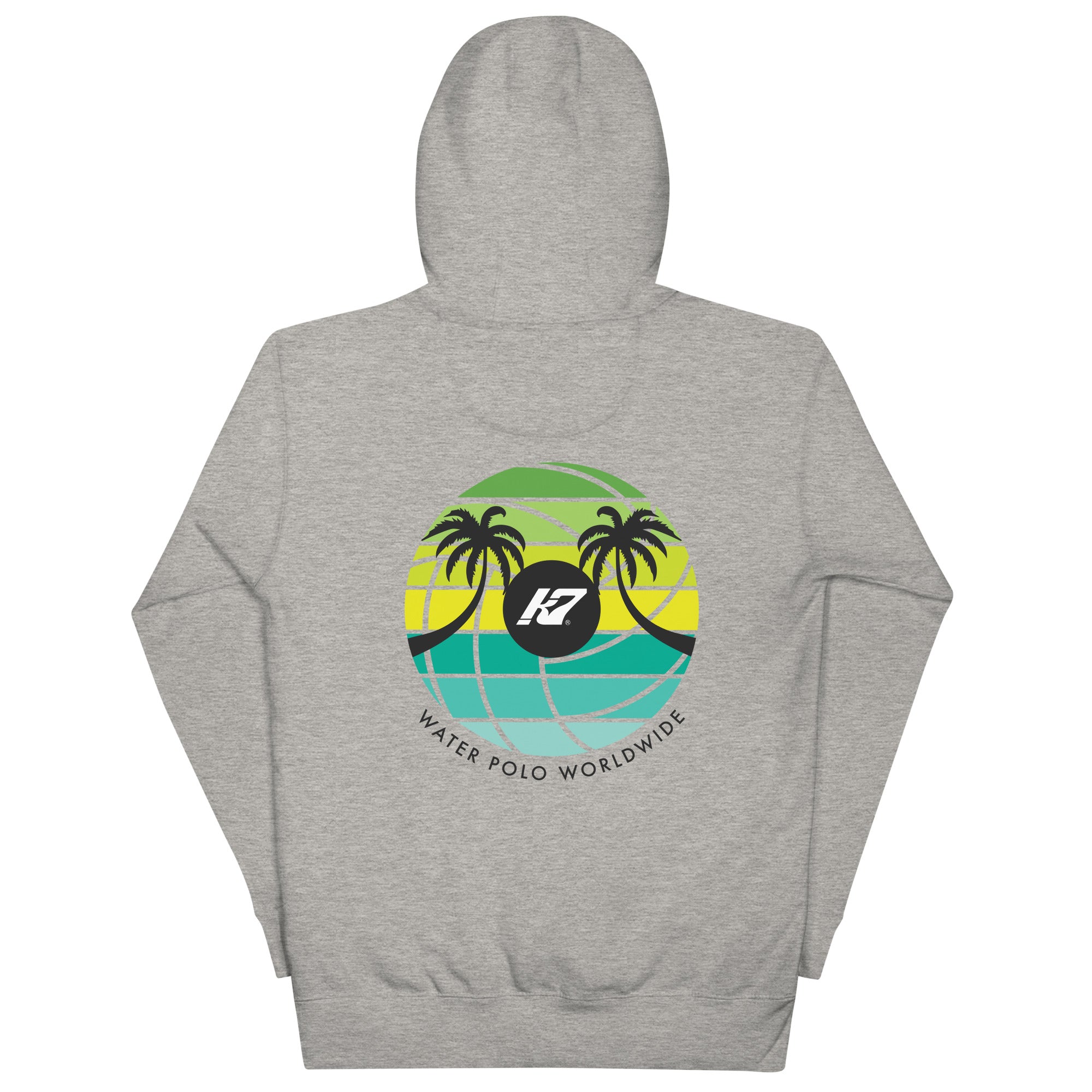 KAP7 green Sunset Logo Unisex Hoodie- Multiple color options