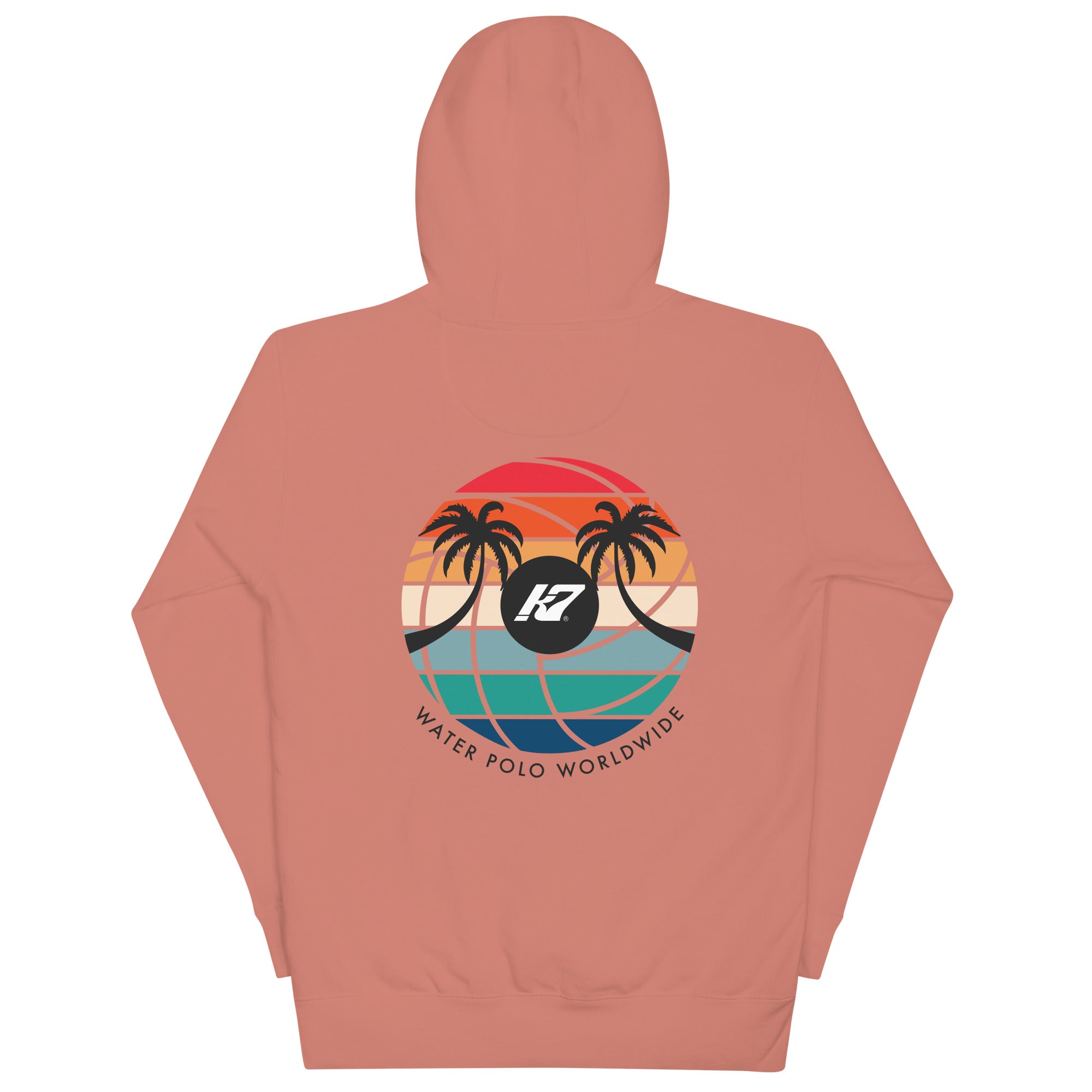 Kap7 Sunset Logo Unisex Hoodie- Multiple color options