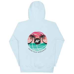 Kap7 Pink Sunset Logo Unisex Hoodie- Multiple color options