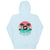 Kap7 Pink Sunset Logo Unisex Hoodie- Multiple color options