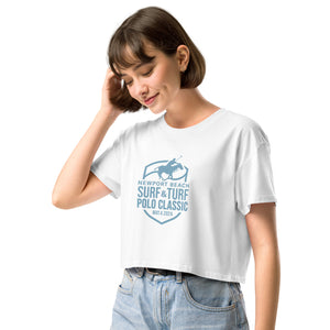 Surf and Turf Women's Crop Top