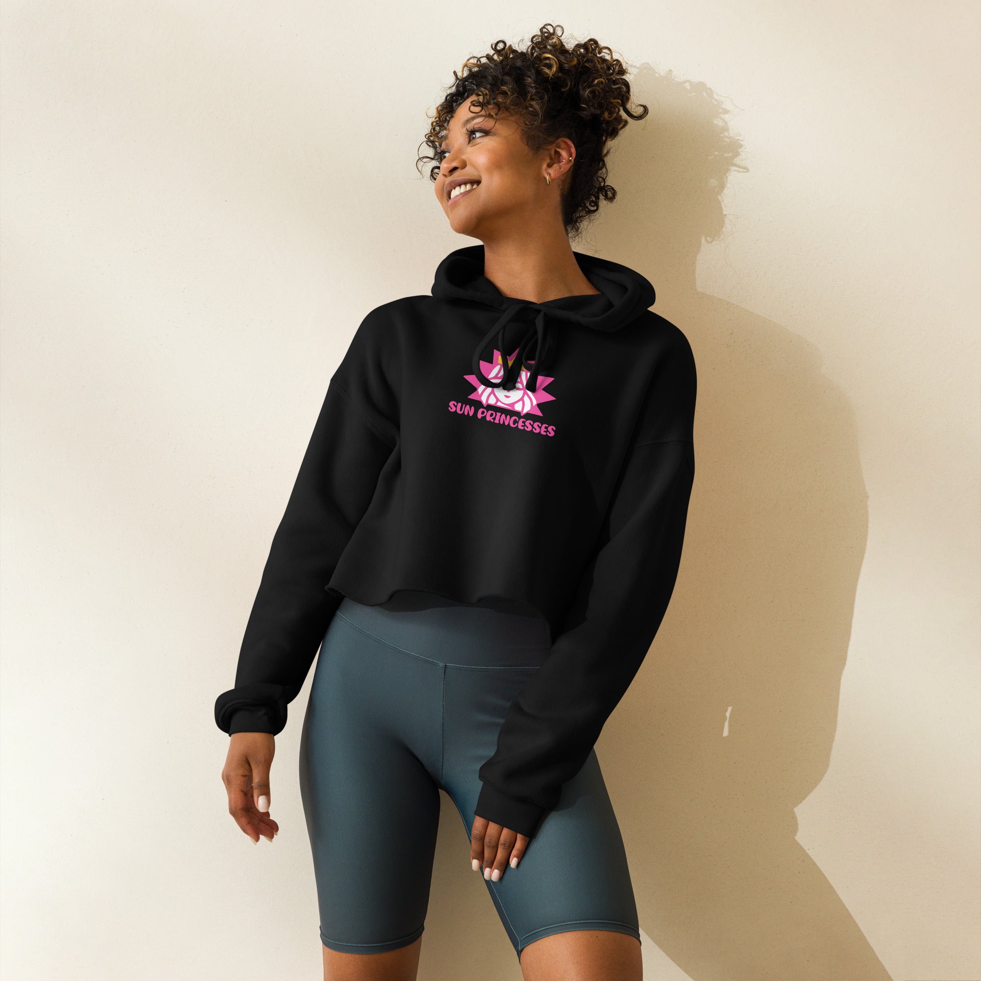 Sun Princesses Crop Hoodie