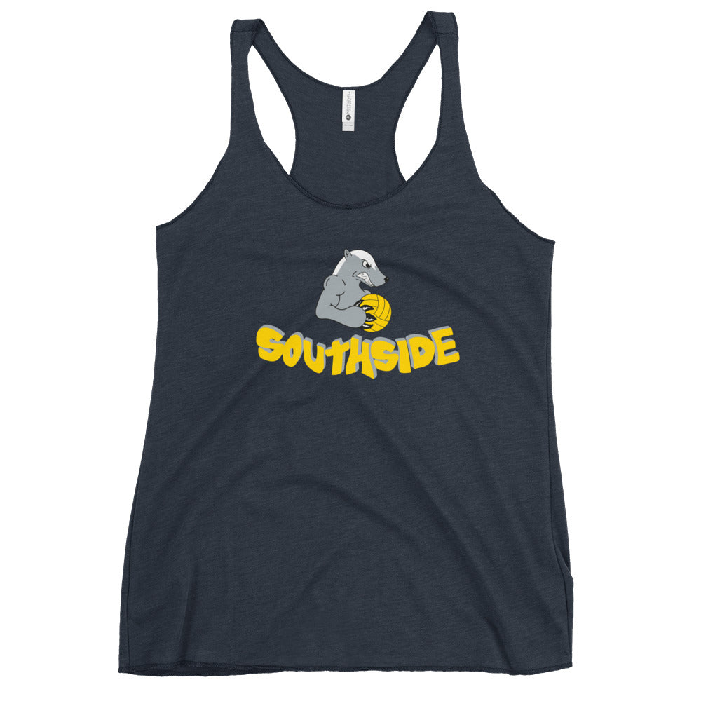 Southside Women's Racerback Tank Navy