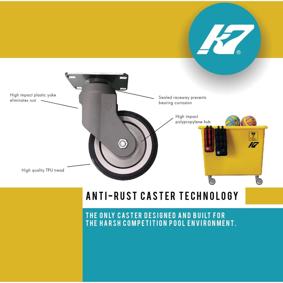 KAP7 Aquatic Storage Bin Storage Bins KAP7 International 