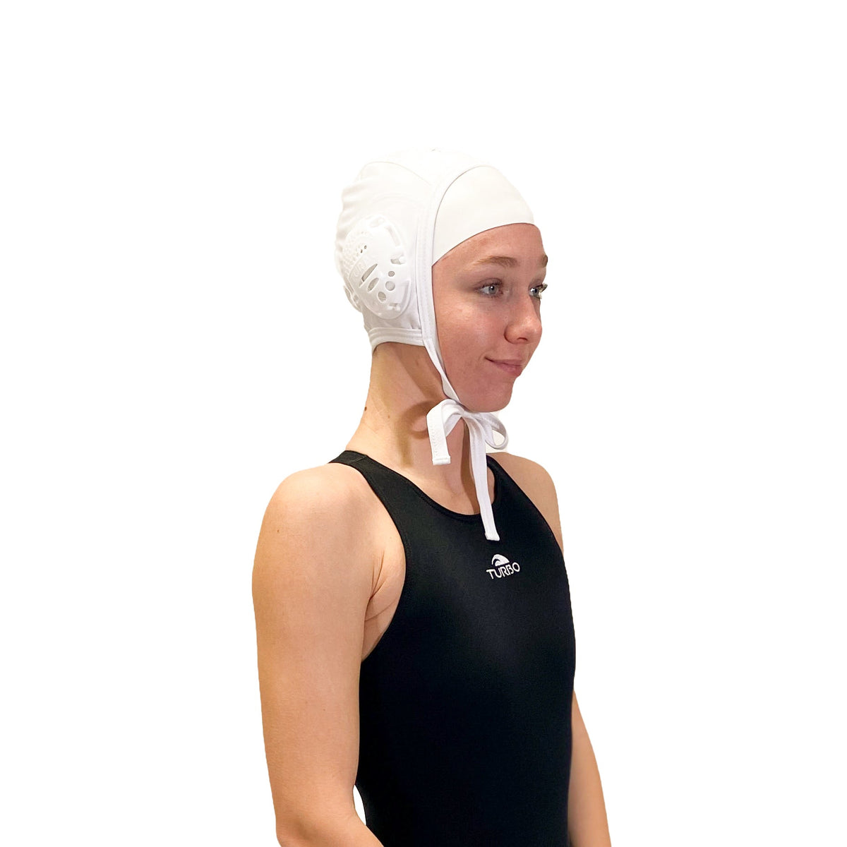 Turbo Practice Water Polo Caps - No Numbers - White Caps TURBO 