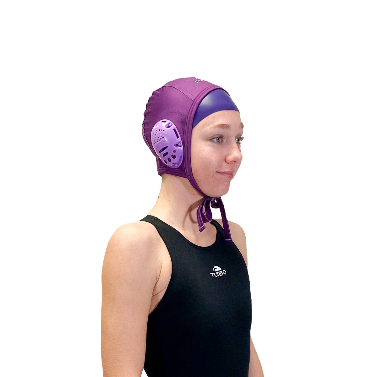 Turbo Practice Water Polo Caps - No Numbers - Purple Caps TURBO 