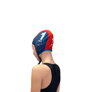 Turbo Standard Water Polo Cap Set with 3 Numbers - Navy TURBO 