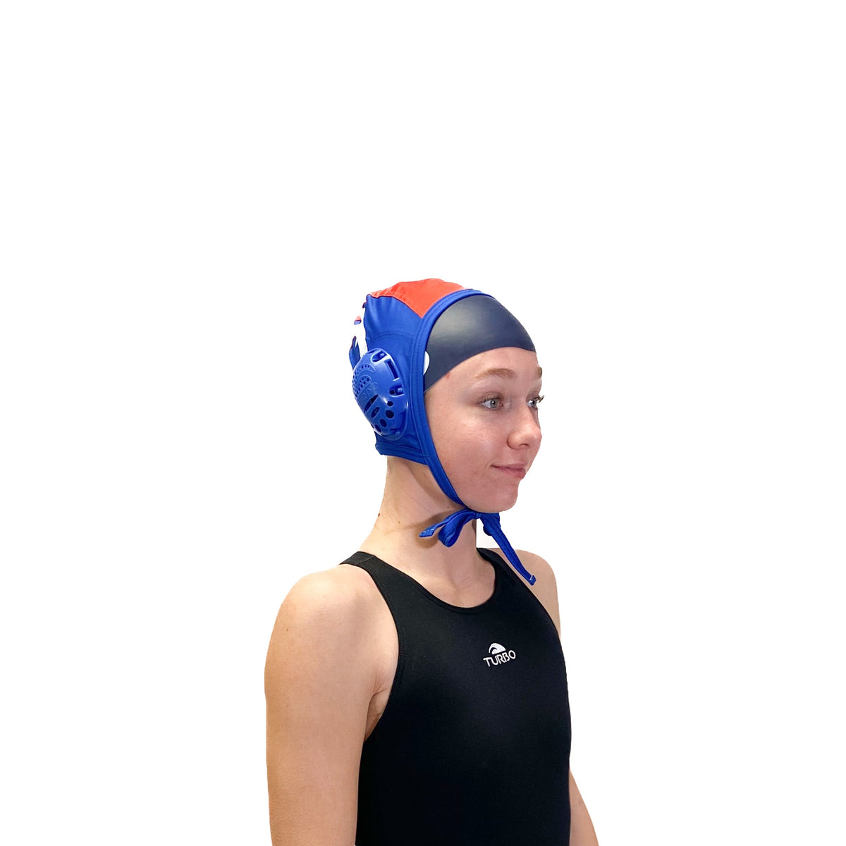 Turbo Standard Water Polo Cap Set with 3 Numbers - Royal TURBO 