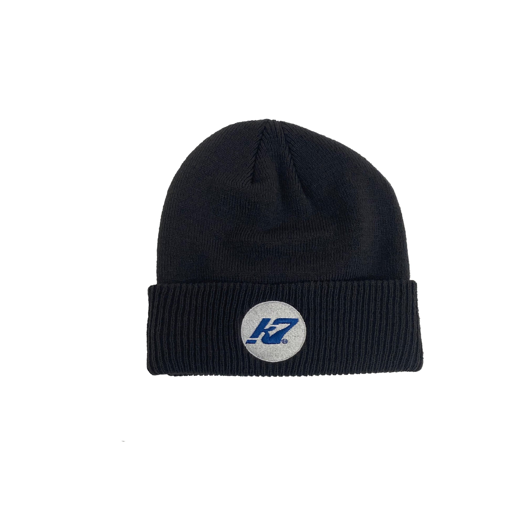 KAP7 K7 Logo Grey Beanie Clothing KAP7 International 