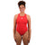 Red TURBO Comfort Match Women's Water Polo Suit Suits KAP7 International 