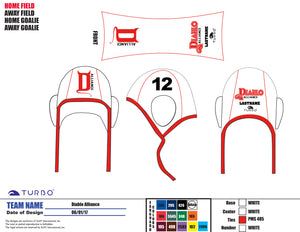 Diablo Alliance WPC Team Store - TURBO Field Athlete Water Polo Caps -  - include last name and NUMBER