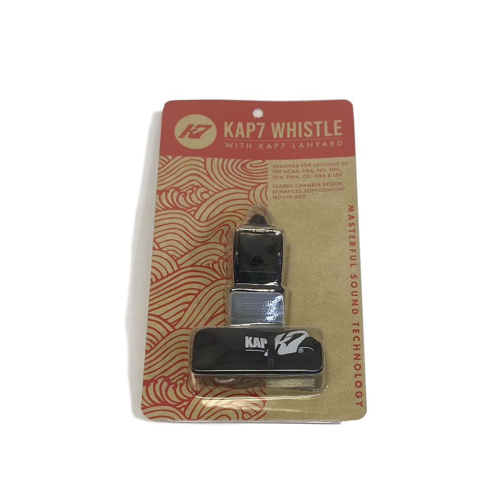 KAP7 F40 Whistle w/Lanyard Black Whistles KAP7 International 