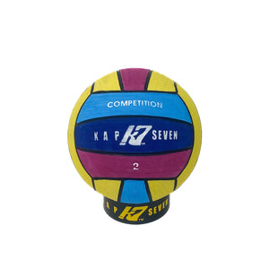 KAP7 4 Color Competition Water Polo Ball - Size 2 Balls KAP7 International 