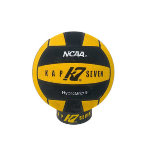KAP7 Black/Yellow Hydrogrip Water Polo Ball - Size 5 Balls KAP7 International 