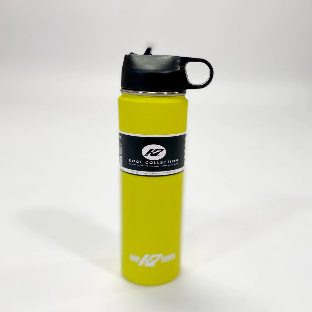 K7 22oz Stainless Steel Water Bottle - Yellow Water Bottles KAP7 International 