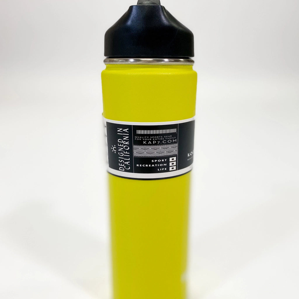 K7 22oz Stainless Steel Water Bottle - Yellow - KAP7 International