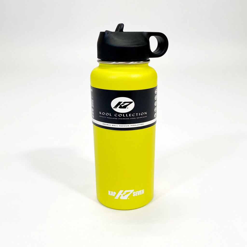 K7 32oz Stainless Steel Water Bottle - Yellow Water Bottles KAP7 International 