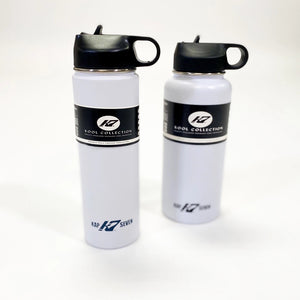K7 32oz Stainless Steel Water Bottle - White Water Bottles KAP7 International 