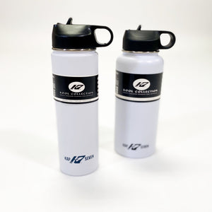 K7 22oz Stainless Steel Sports Drink Bottle-White KAP7 International 