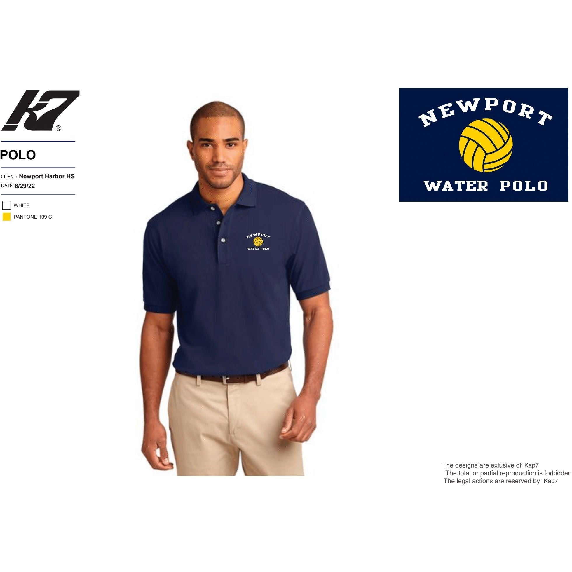 Newport Team Store - Polo Shirt KAP7 International 