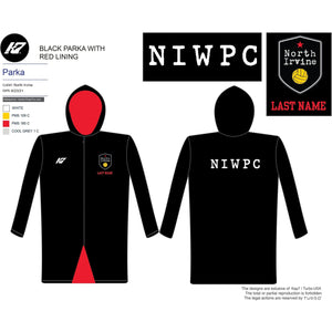 North Irvine WPC Team Store - Parka - Last Name KAP7 International 