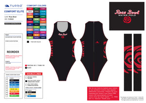 Rose Bowl Water Polo Club - Team Store - Comfort Elite - Required Team gear for girls.