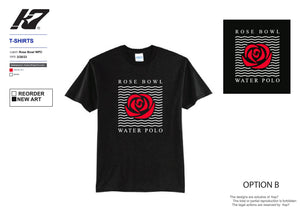 Rose Bowl Water Polo Club - Team Store - Required T-Shirt Bundle -Red, Black & White.
