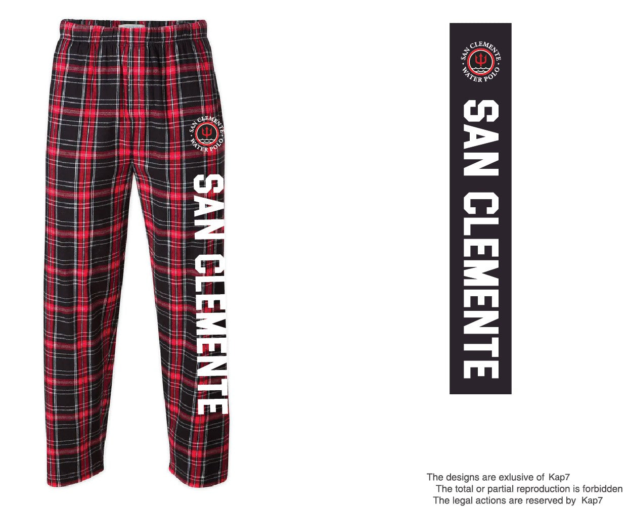 San Clemente WPC - Team Store - Male Flannel Pants