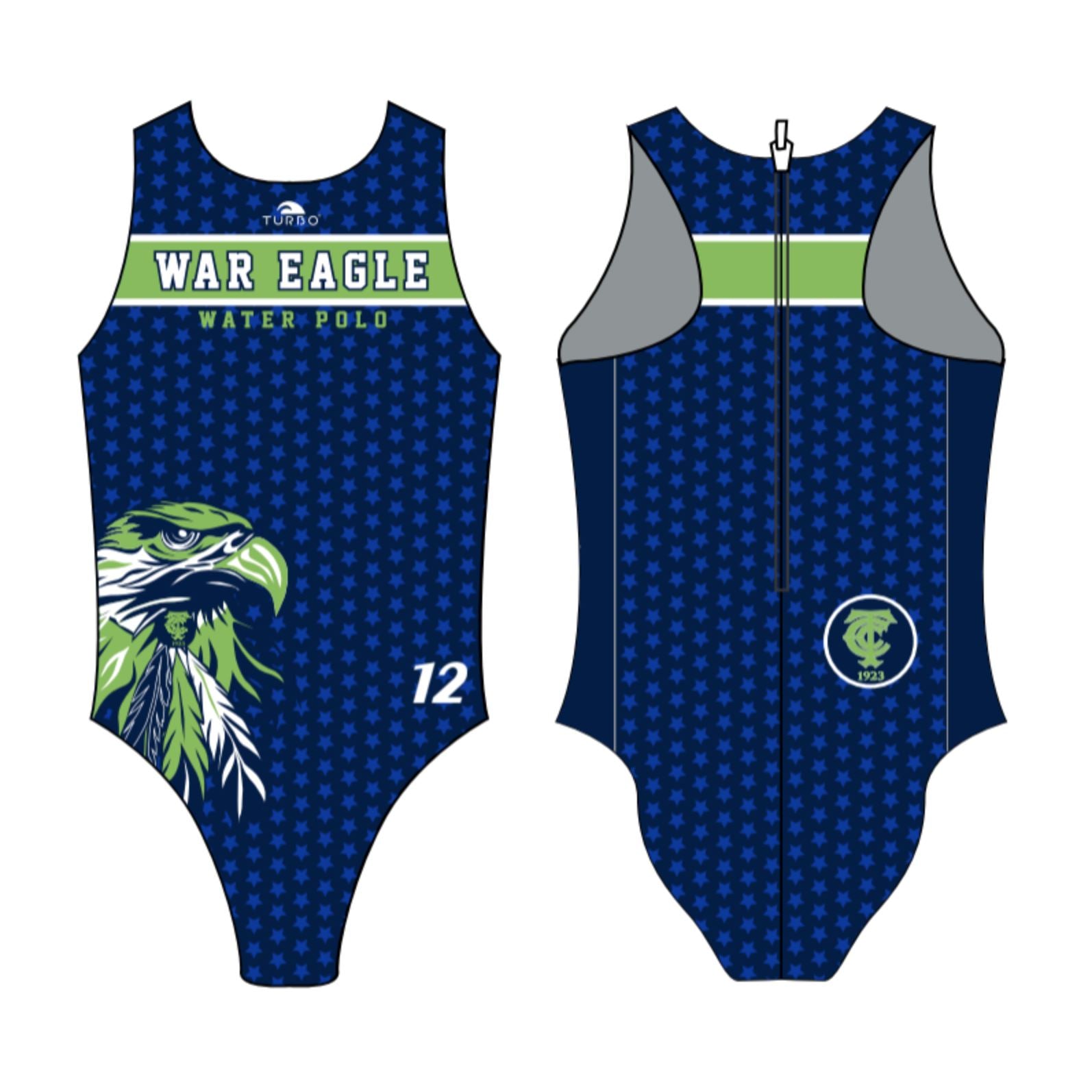 Timuquana WPC Team Store - TURBO Womens Flash Water Polo Suit KAP7 International 