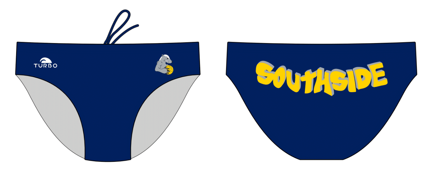 Southside WPC Team Store - Mens TURBO Water Polo Suit