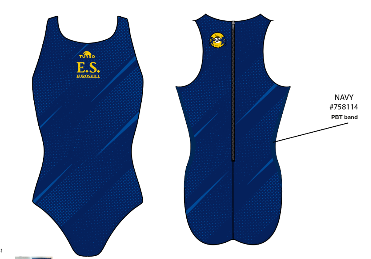 Euroskill WPC Girls Flash Suit